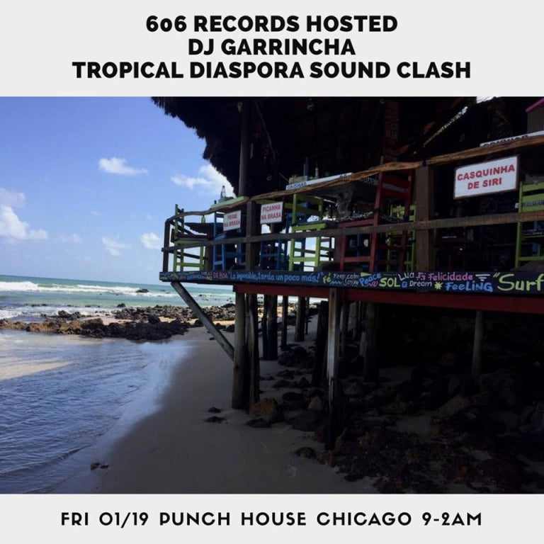 Punch House Chicago ★ 606 Records hosted Dj Garrincha 19/01/2018 @ 21:00 - 20/01/2018 @ 02:00 UTC+1