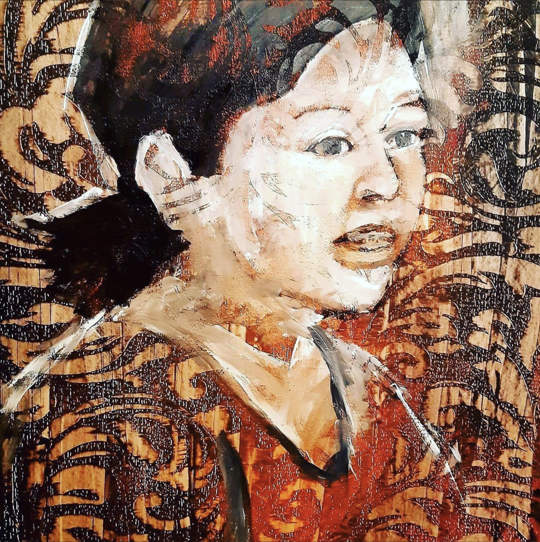 Berlin, 18.10.21 [TDR®] - Inspired by the history of Bety Cariño the berlin based artist Giuliana Pugliese @giuliana_p.art create this beautiful peace of art!
