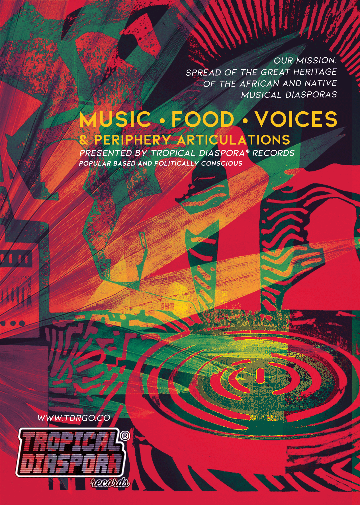 Music • Food • Voices & Periphery Articulations presented by Tropical Diaspora Records 11/11/2022 @ 19:00 - 12/11/2022 @ 02:00 CET | Free
