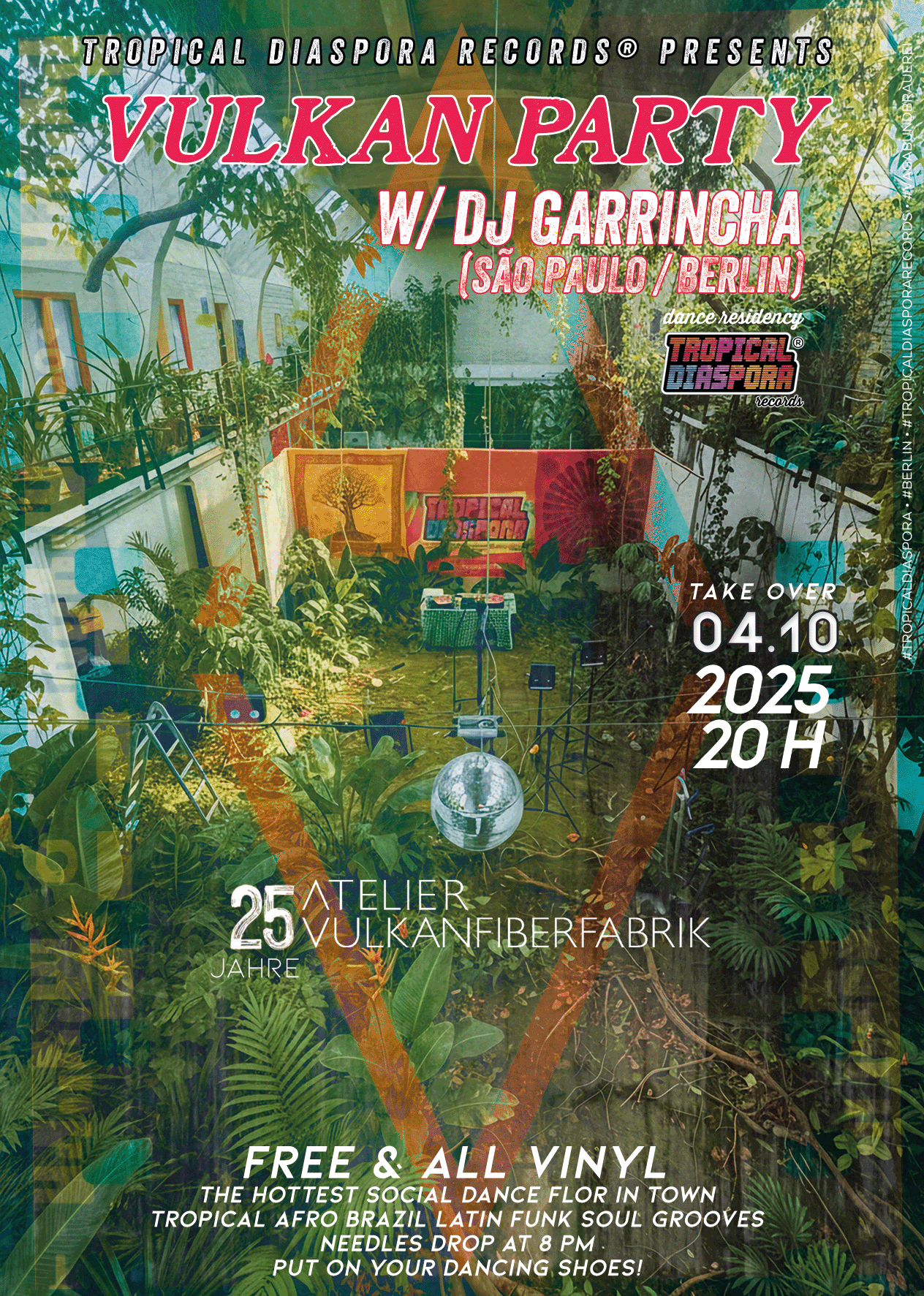 25 years - Closing Party Vulkanfiberfabrik with Dj GArRinchA