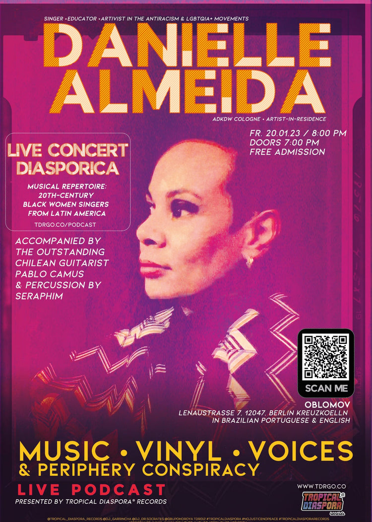 Live Podcast • Music • Vinyl • Voices & Periphery Conspiracy with Danielle Almeida & Pablo Camus 20/01/2023 @ 19:00 - 21/01/2023 @ 02:00 CET