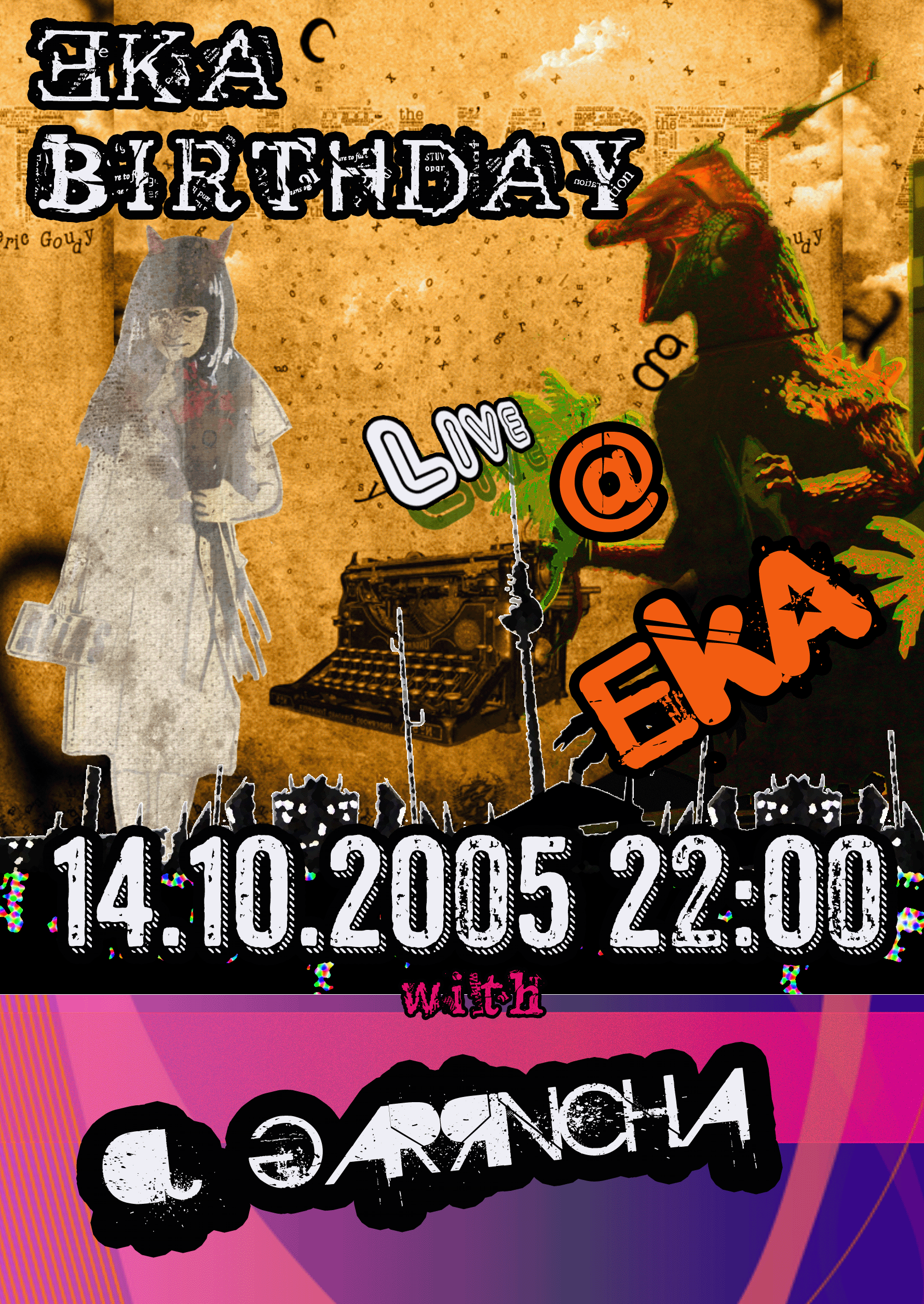 FR. 14.10.05 - EKA faz anos - Feliz dia Feliz ! - EKA hat geburtstag