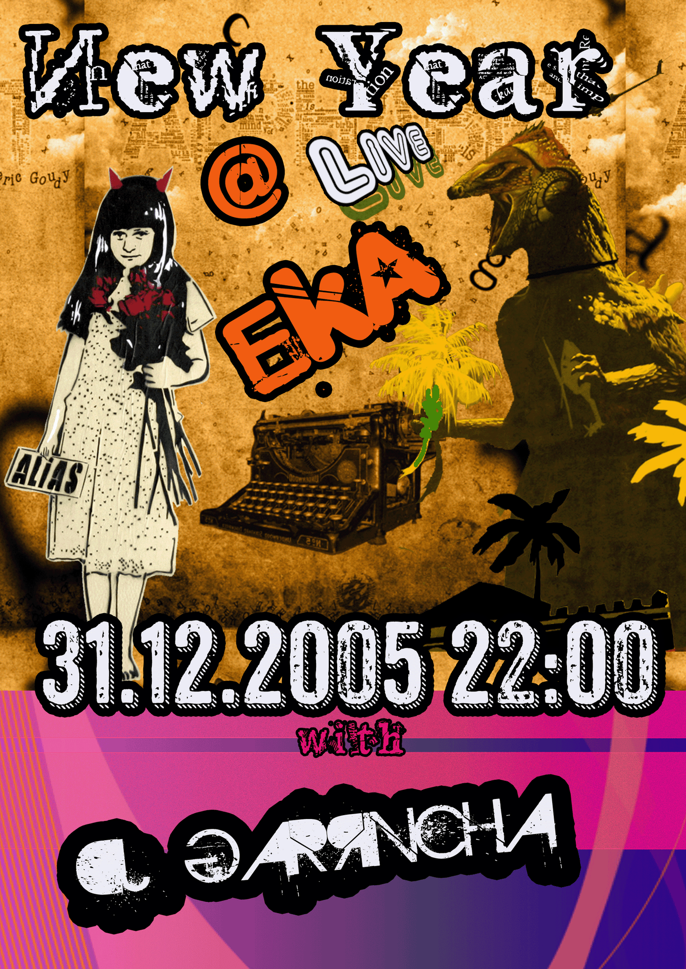 Sa. 31.12.05 - Dj GArRinchA @ EKA - Ano Novo 2005 / 2006 - Superbacana