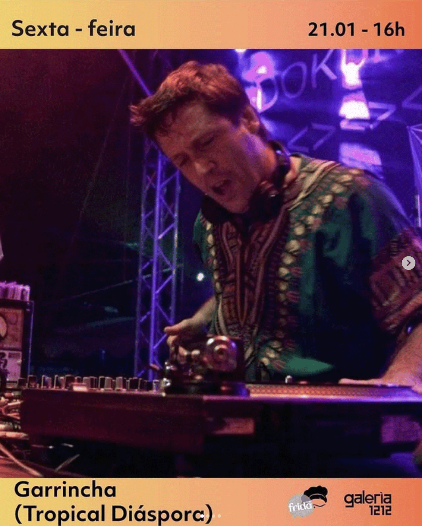 21.01.22 Dj Barata Convida Dj Garrincha no Galeria1212 Campinas