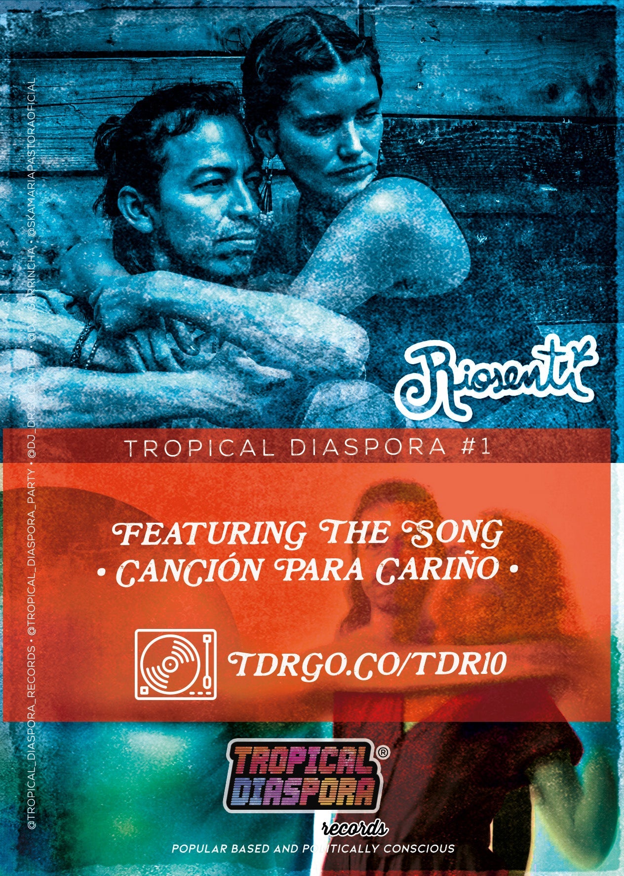 Berlin Jun 10 (TD®R): Riosentí featuring Canción Para Cariño in TROPICAL DIASPORA #1