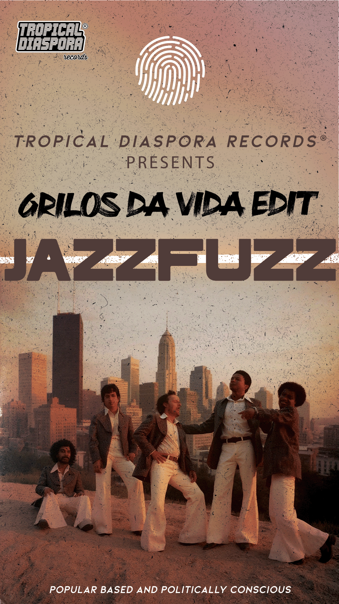Berlin, São Paulo, Chicago, Jun.,2026 [TDR®]: Jazz Fuzz Reimagines Banda Jardes' Samba‑Rock Classic "Grilos Da Vida"