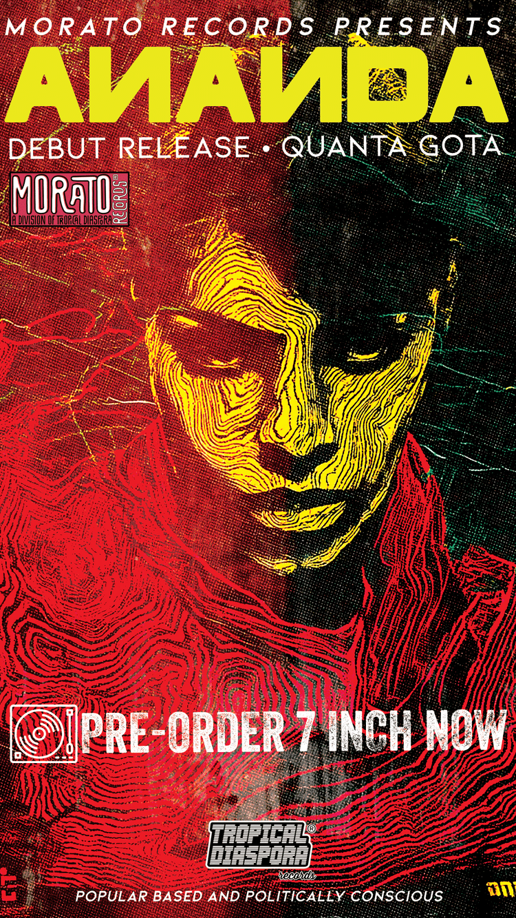 Berlin, Francisco Morato, Jun 6,2026 [TDR®]: ANANDA's Debut "Quanta Gota" Drops on Morato Records. A 7" Vinyl Indictment of the Brazilian State