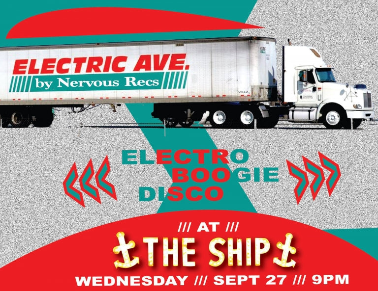 Electric AVE. w/ DJ Nervous Recs – Kansas City MO 27/09/2017 @ 22:00 - 23:00 CEST