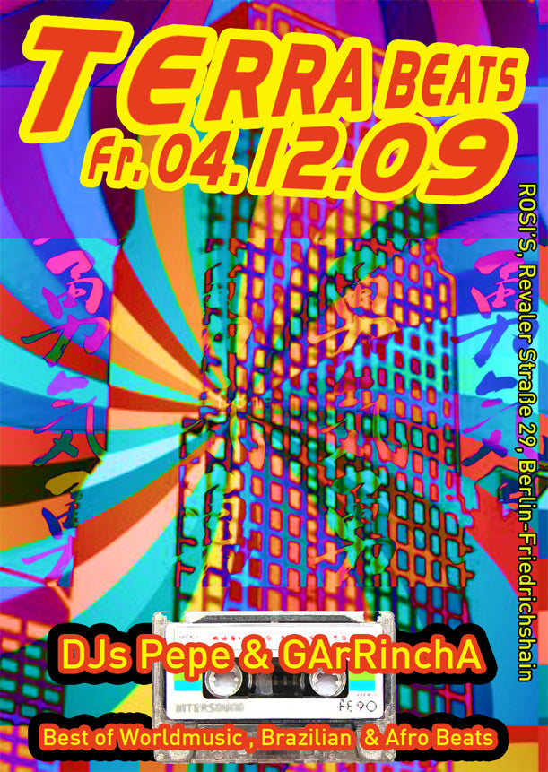 Fr. 04.12.09 TERRA BEATS w/ Djs Pepe & GArRinchA