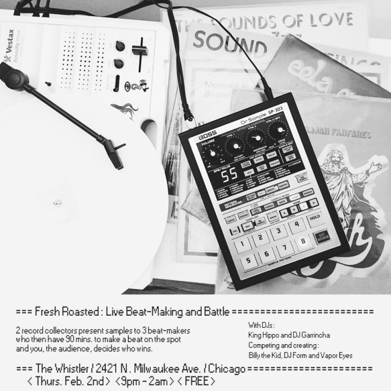 FRESH ROASTED Chicago 02/02/2017 @ 21:00 - 03/02/2017 @ 02:00 CST