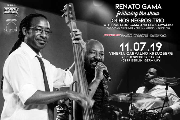 ★ Renato Gama Trio and Guests Live 11/07/2019 @ 20:00 - 23:30 UTC+1