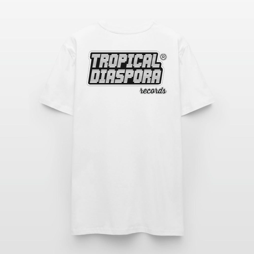 Projeto Jusante – The Confluence Tee - Stanley/Stella CRAFTER Unisex T-Shirt - white