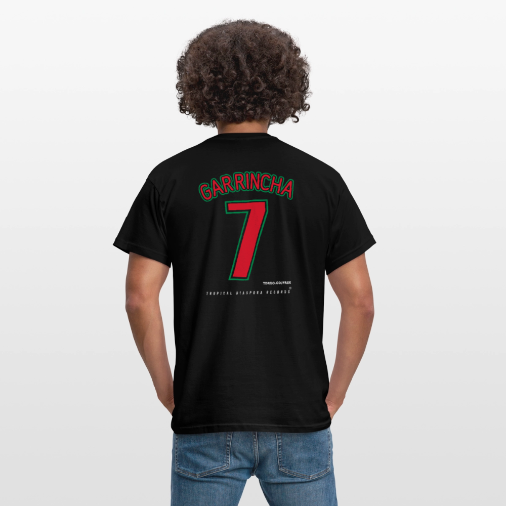 Garrincha #7 Jersey - Men's T-Shirt - Roots of Resistance - black