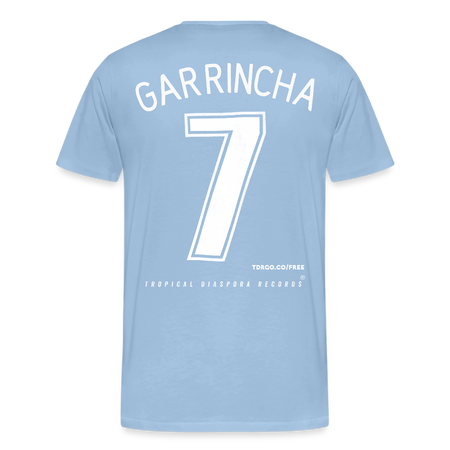 Tropical Diaspora Recrods - Garrincha #7 Jersey - sky