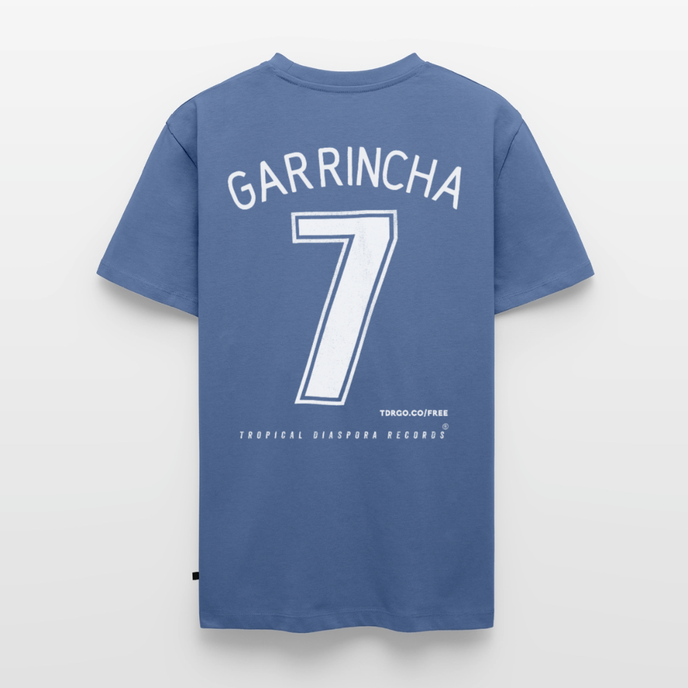 Tropical Diaspora Recrods - Garrincha #7 Jersey - stone blue