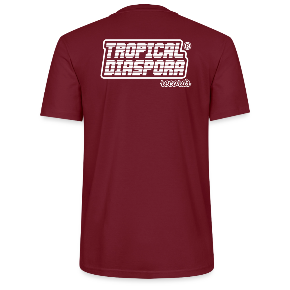 Projeto Jusante – The Confluence Tee - Stanley/Stella CRAFTER Unisex T-Shirt - burgundy