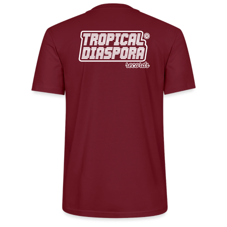 Projeto Jusante – The Confluence Tee - Stanley/Stella CRAFTER Unisex T-Shirt - burgundy