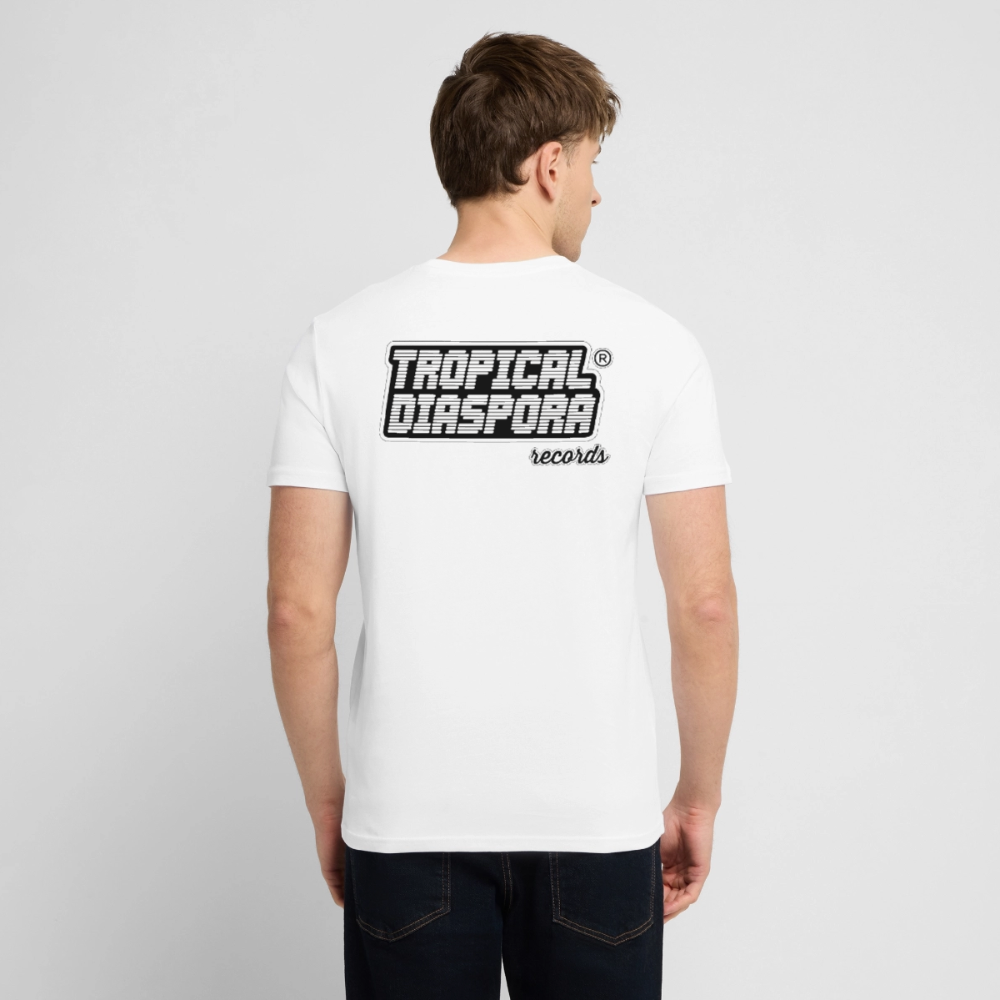 Projeto Jusante – The Confluence Tee - Stanley/Stella CRAFTER Unisex T-Shirt - white