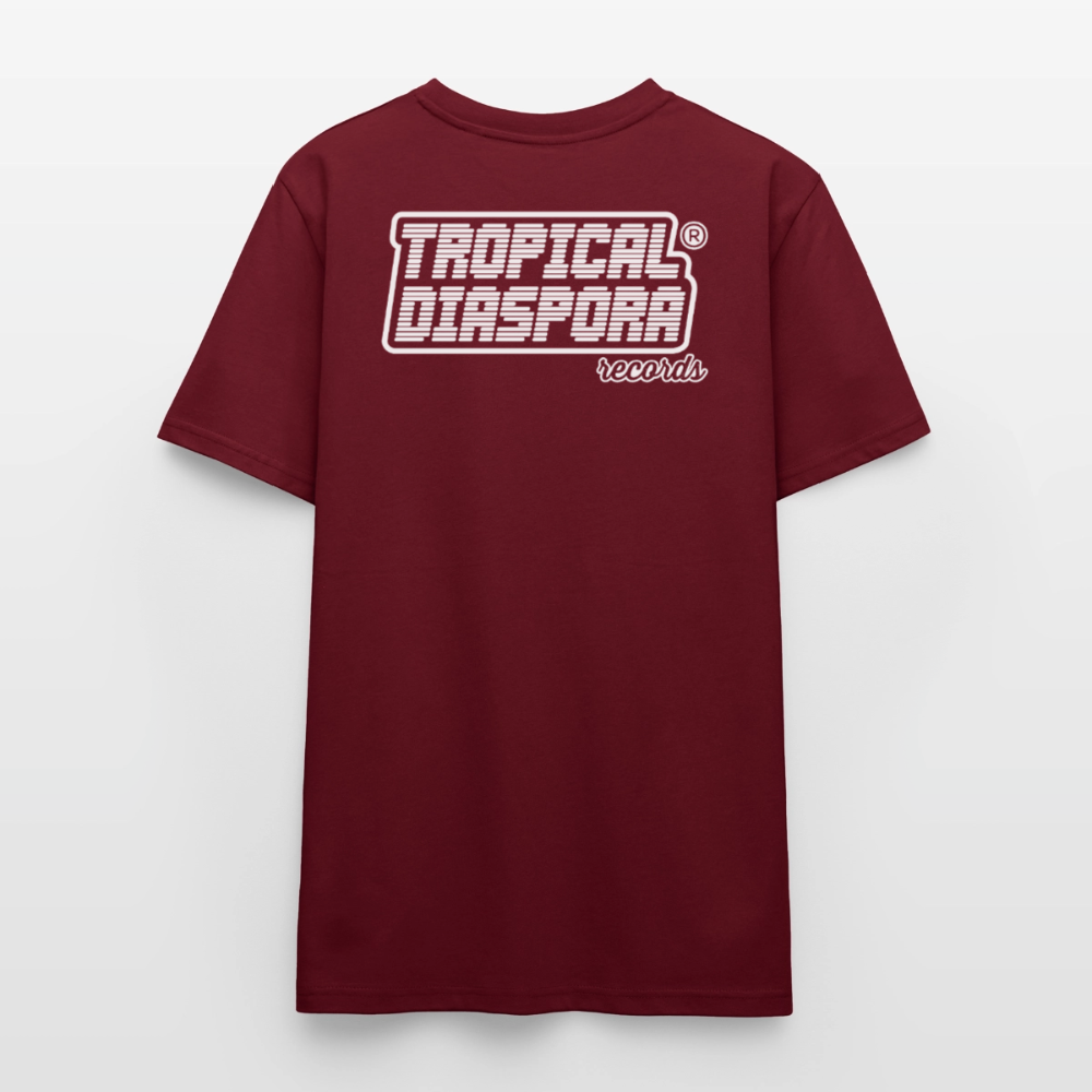 Projeto Jusante – The Confluence Tee - Stanley/Stella CRAFTER Unisex T-Shirt - burgundy