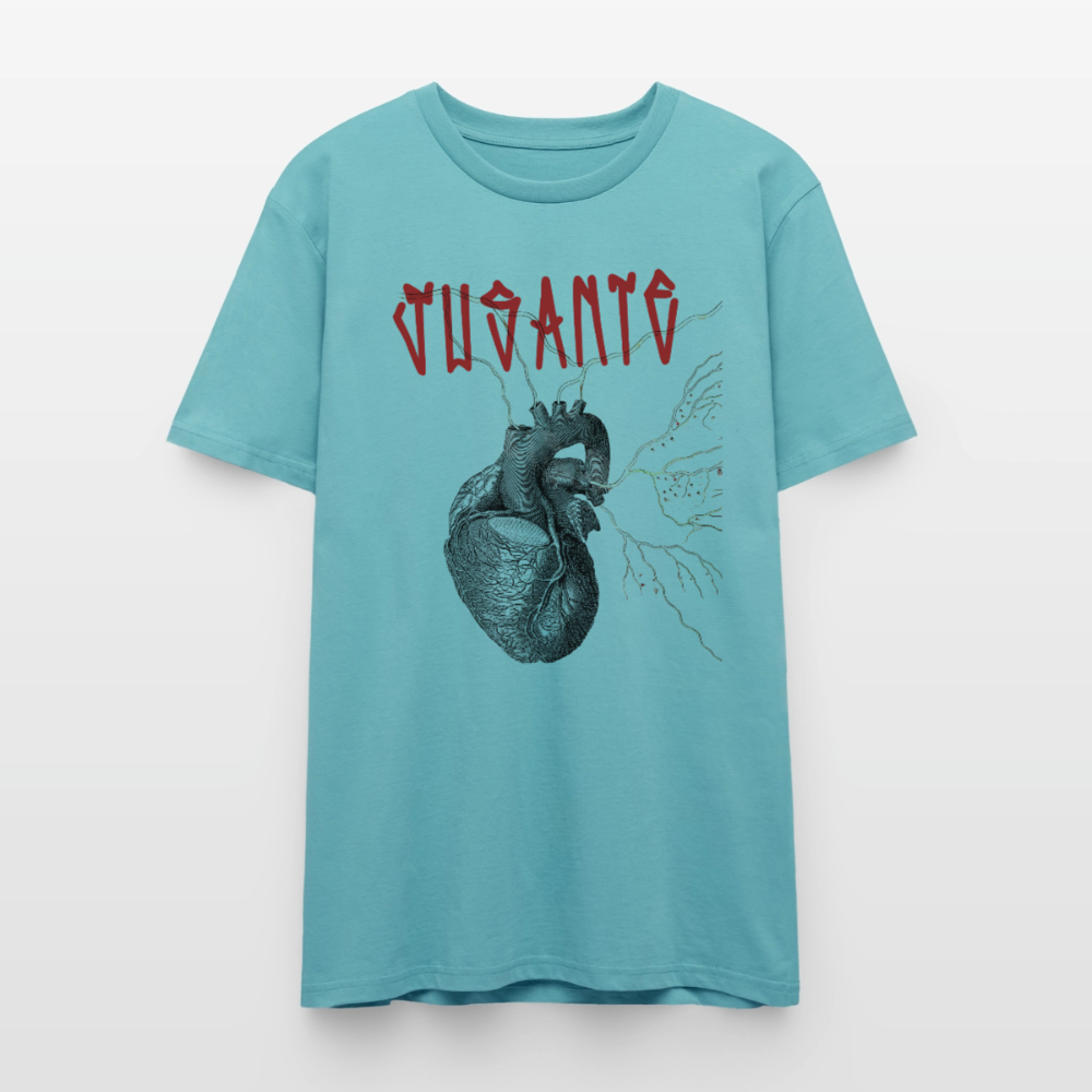 Projeto Jusante – The Confluence Tee - Stanley/Stella CRAFTER Unisex T-Shirt - pastel turquoise
