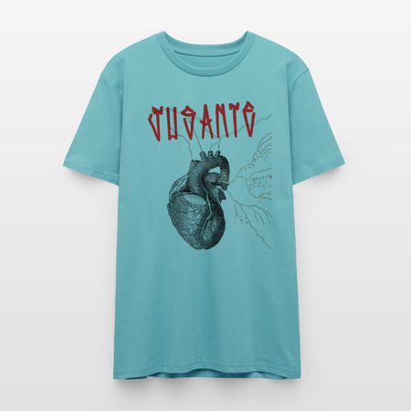Projeto Jusante – The Confluence Tee - Stanley/Stella CRAFTER Unisex T-Shirt - pastel turquoise