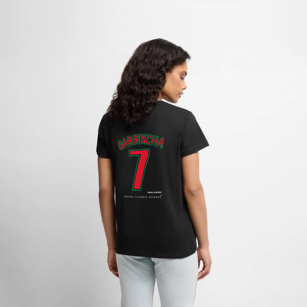 Garrincha #7 Jersey - Women’s Premium T-Shirt - Roots of Resistance - black