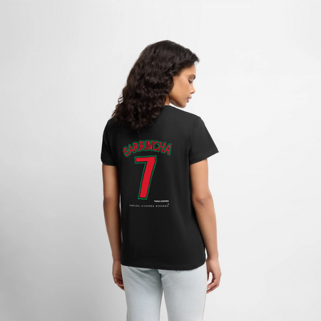 Garrincha #7 Jersey - Women’s Premium T-Shirt - Roots of Resistance - black