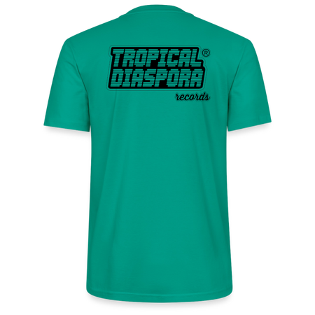 Projeto Jusante – The Confluence Tee - Stanley/Stella CRAFTER Unisex T-Shirt - blue-green