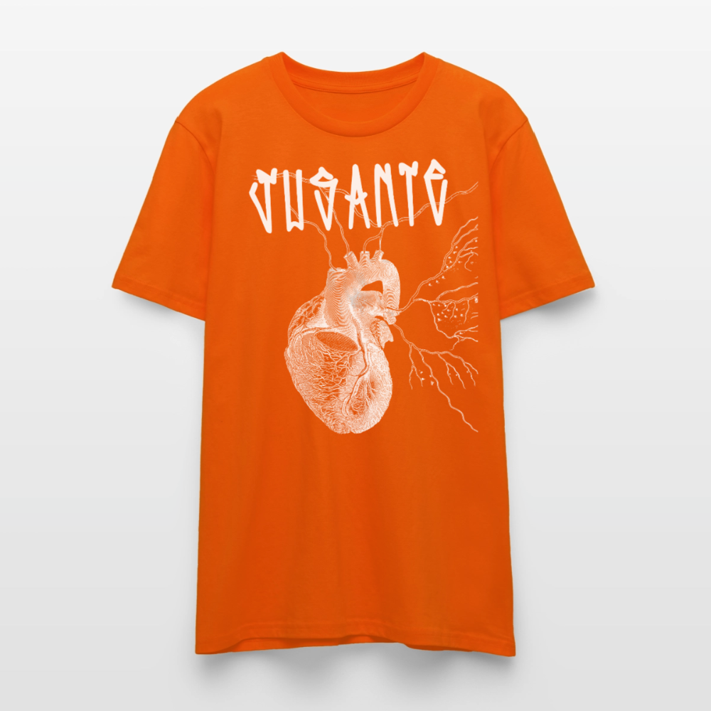 Projeto Jusante – The Confluence Tee - Stanley/Stella CRAFTER Unisex T-Shirt - bright orange