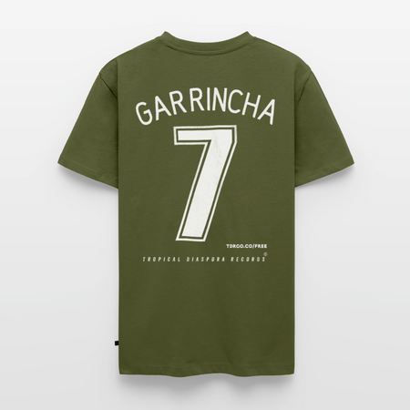 Tropical Diaspora Recrods - Garrincha #7 Jersey - khaki