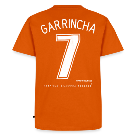 Tropical Diaspora Recrods - Garrincha #7 Jersey - orange 