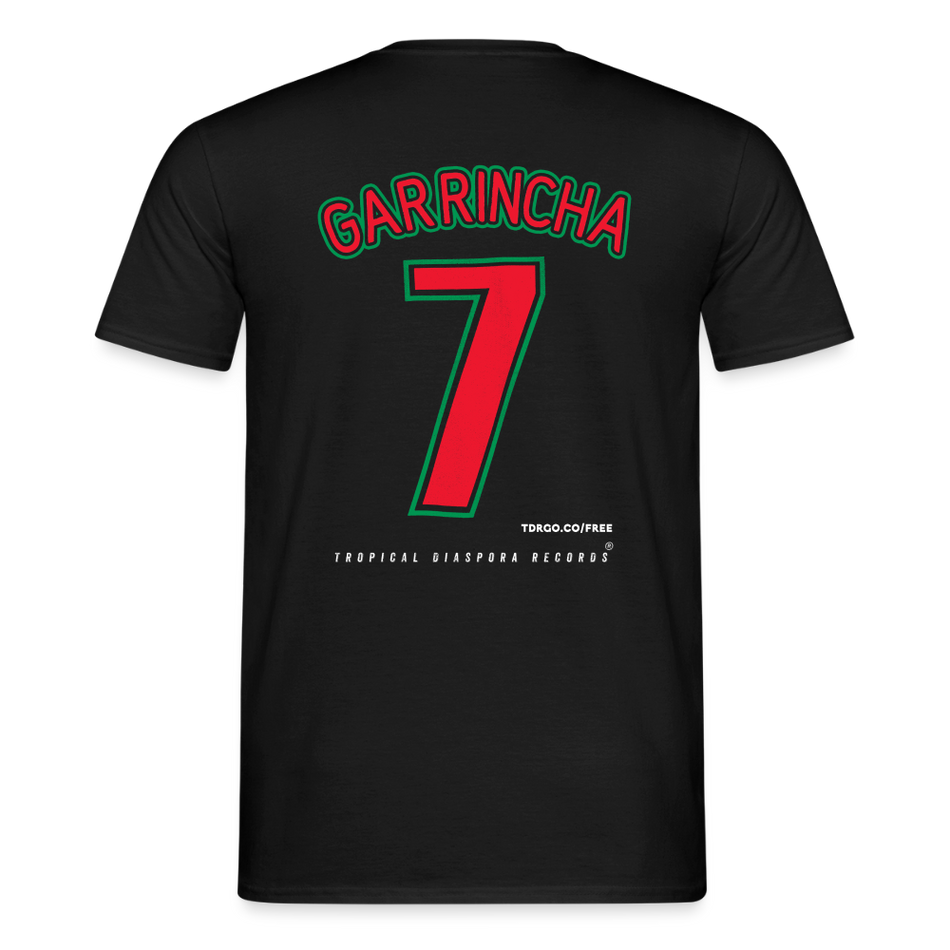 Garrincha #7 Jersey - Men's T-Shirt - Roots of Resistance - black