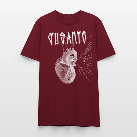 Projeto Jusante – The Confluence Tee - Stanley/Stella CRAFTER Unisex T-Shirt - burgundy