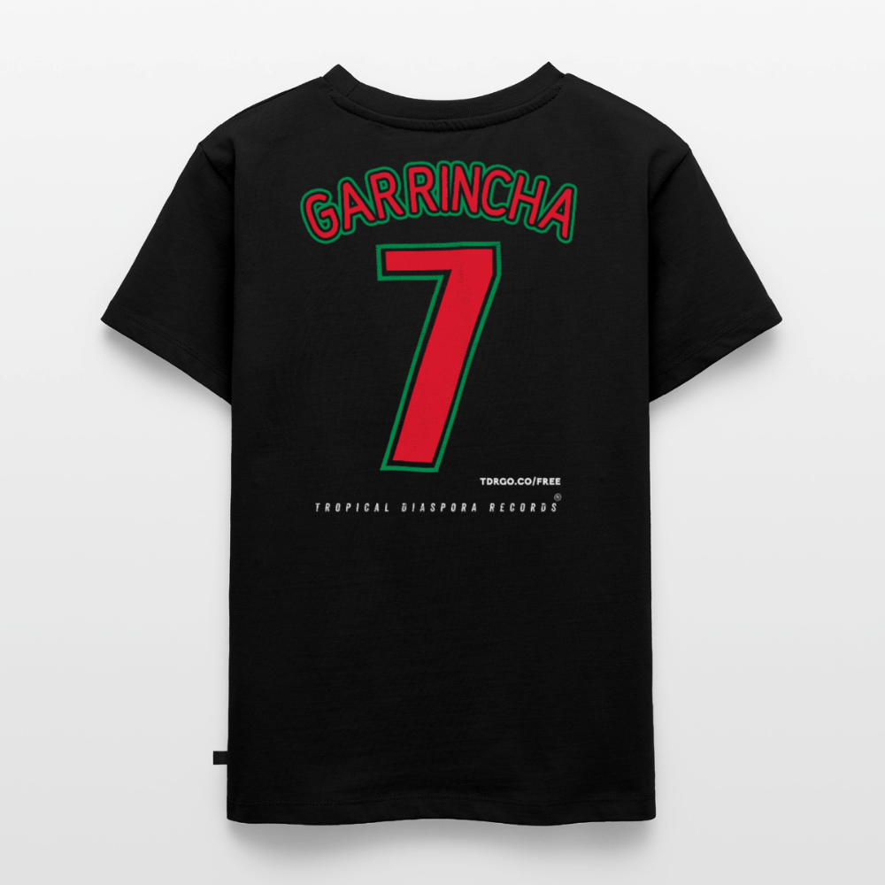 Garrincha #7 Jersey - Kids' Premium T-Shirt - Roots of Resistance - black