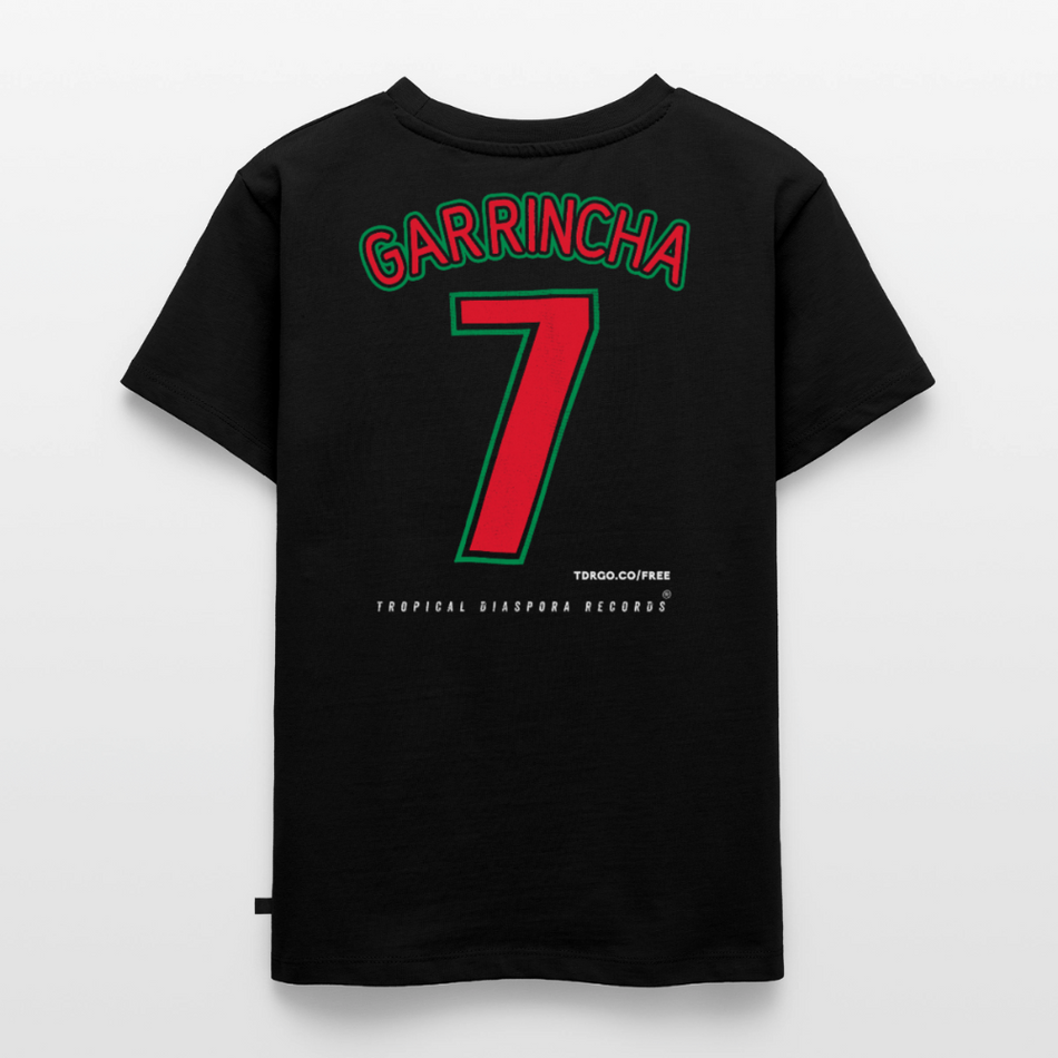 Garrincha #7 Jersey - Kids' Premium T-Shirt - Roots of Resistance - black