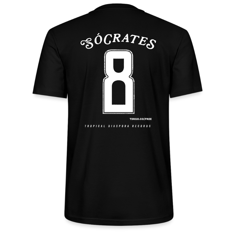 Sócrates #8 (Traditional Black Edition) Black Jersey - black