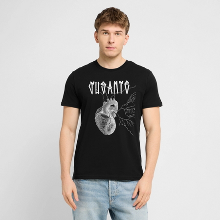 Projeto Jusante – The Confluence Tee - Stanley/Stella CRAFTER Unisex T-Shirt - black