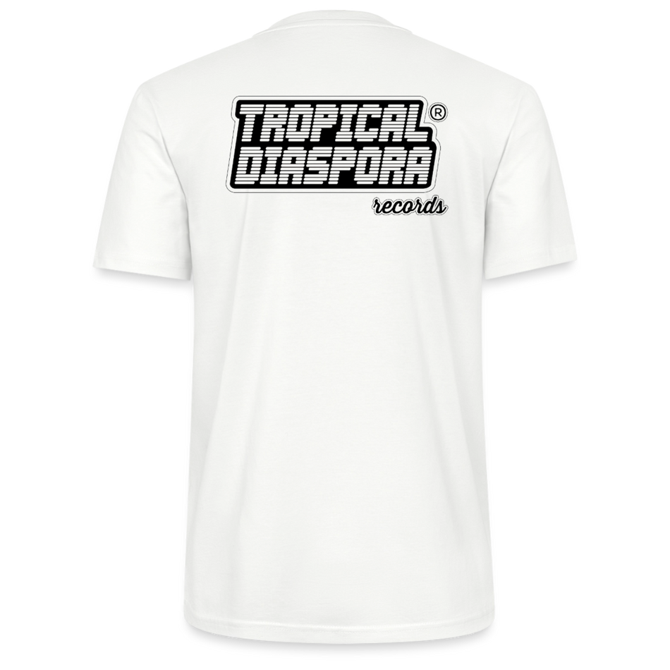 Projeto Jusante – The Confluence Tee - Stanley/Stella CRAFTER Unisex T-Shirt - white