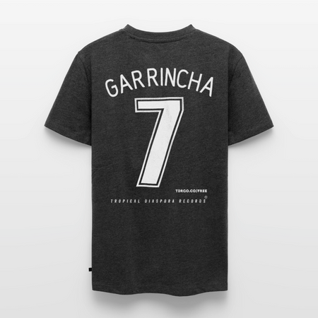 Tropical Diaspora Recrods - Garrincha #7 Jersey - heather anthracite