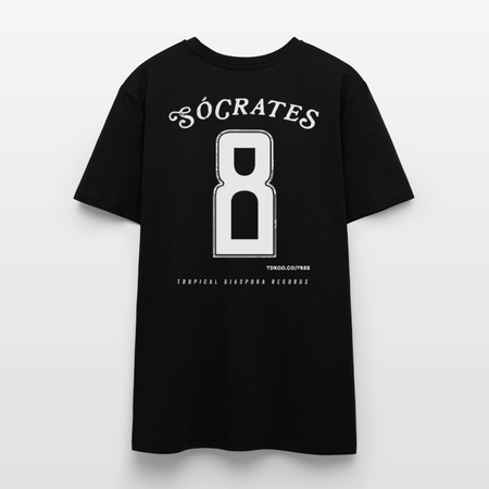Sócrates #8 (Traditional Black Edition) Black Jersey - black