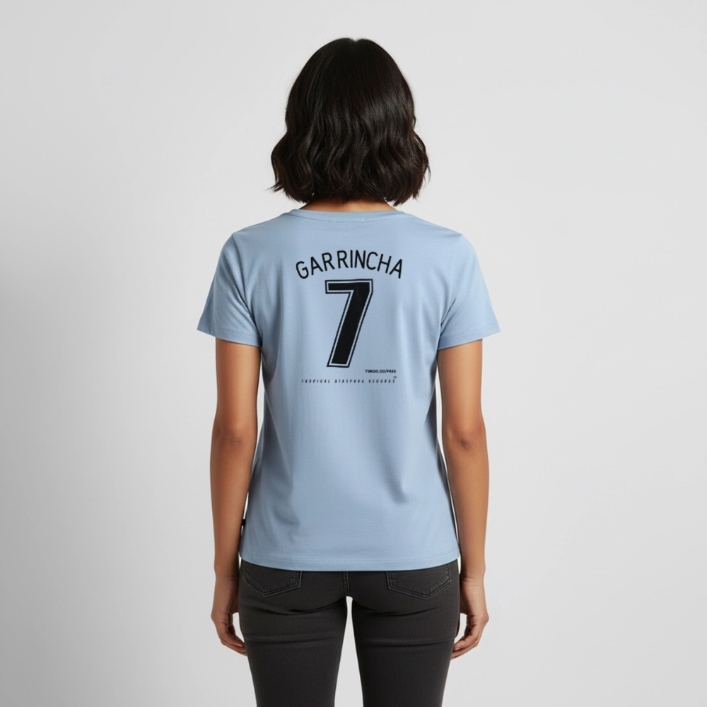Garrincha #7 Jersey • Women’s Premium T-Shirt - light blue