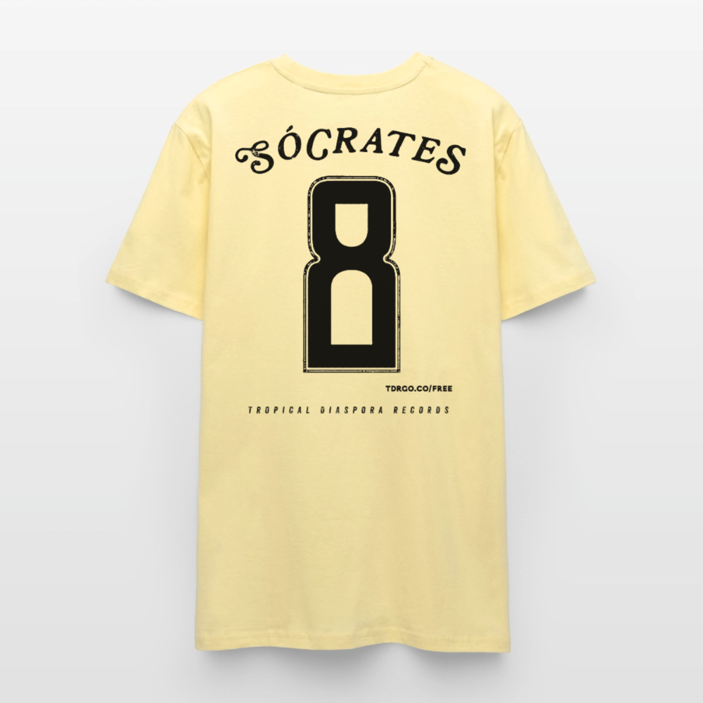 Sócrates #8 (Traditional Black Edition) White Jersey - cream