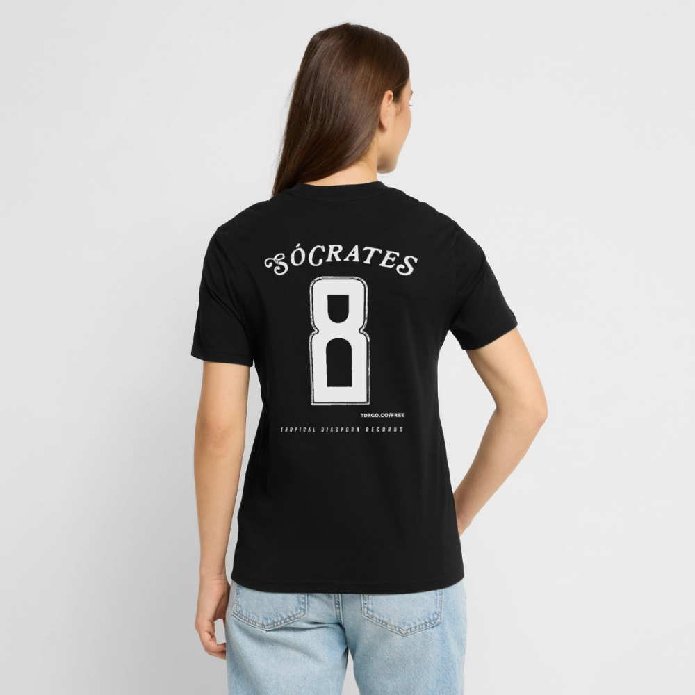 Sócrates #8 (Traditional Black Edition) Black Jersey - black