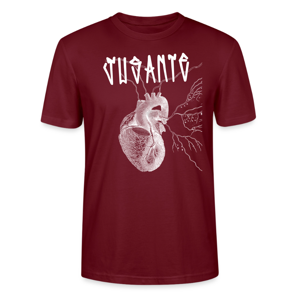 Projeto Jusante – The Confluence Tee - Stanley/Stella CRAFTER Unisex T-Shirt - burgundy