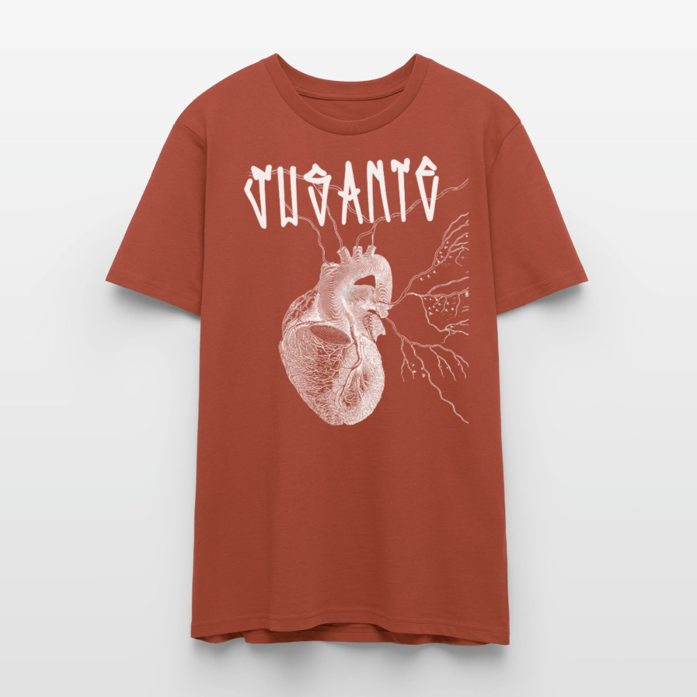 Projeto Jusante – The Confluence Tee - Stanley/Stella CRAFTER Unisex T-Shirt - heritage brown