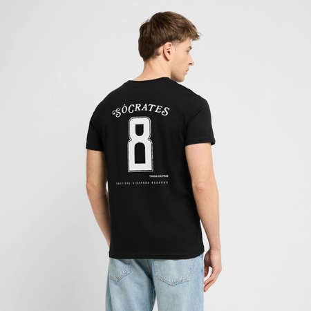 Sócrates #8 (Traditional Black Edition) Black Jersey - black
