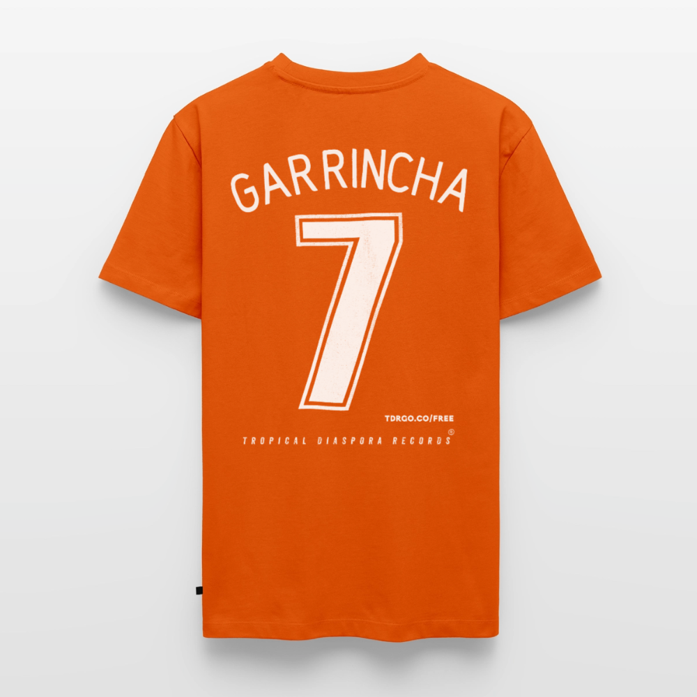 Tropical Diaspora Recrods - Garrincha #7 Jersey - orange 