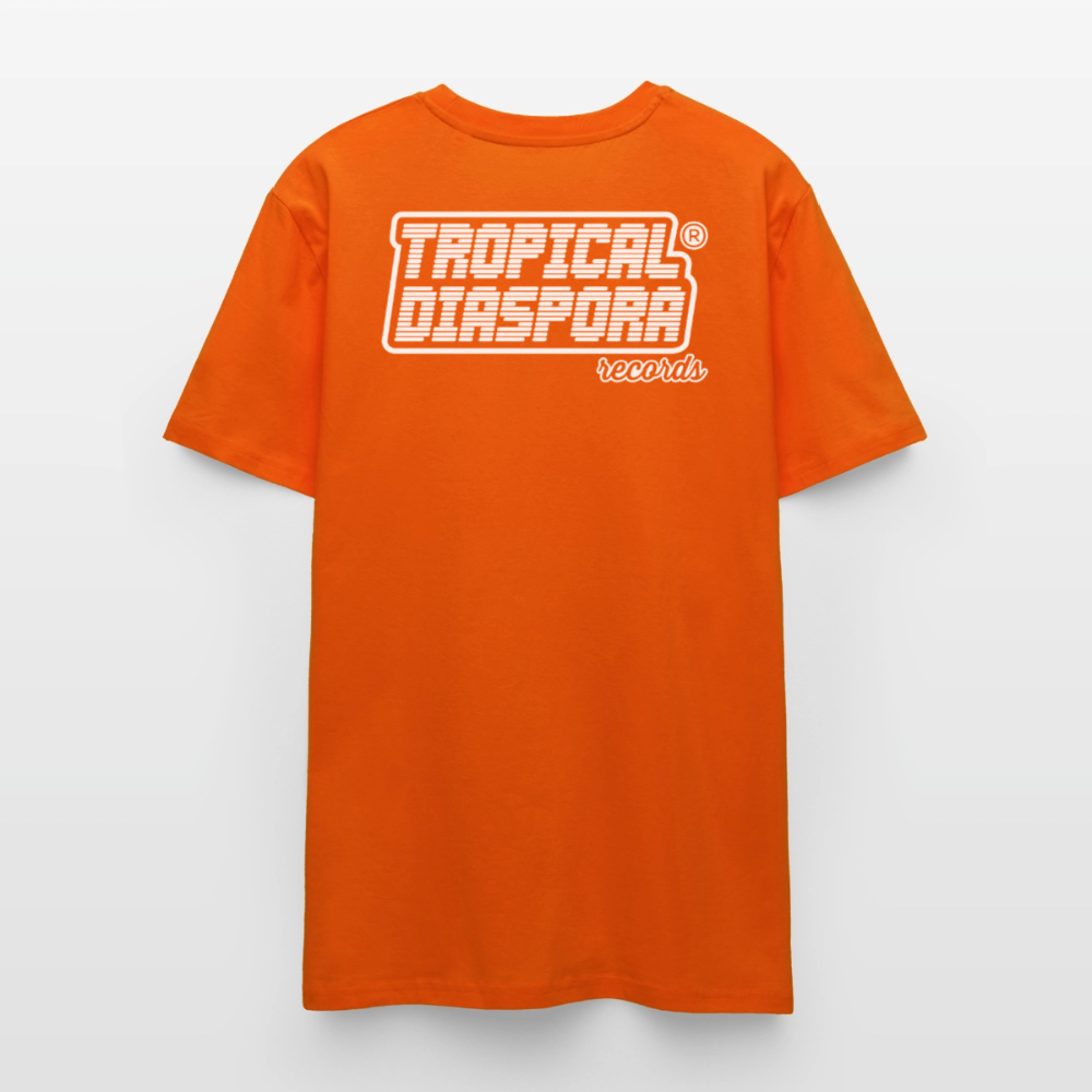 Projeto Jusante – The Confluence Tee - Stanley/Stella CRAFTER Unisex T-Shirt - bright orange