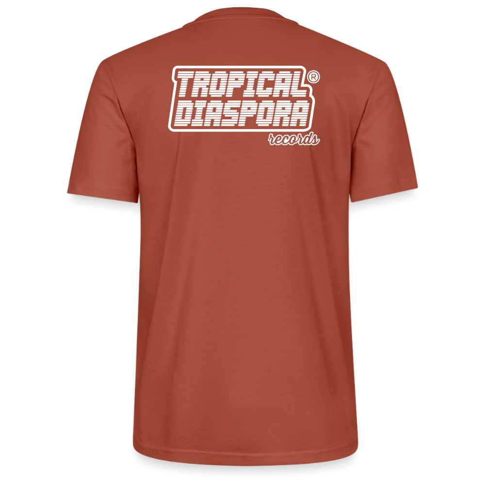 Projeto Jusante – The Confluence Tee - Stanley/Stella CRAFTER Unisex T-Shirt - heritage brown