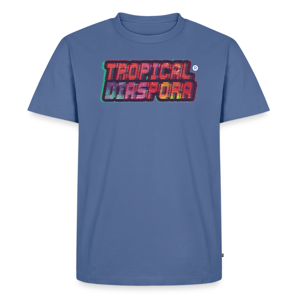 Tropical Diaspora Recrods - Garrincha #7 Jersey - stone blue